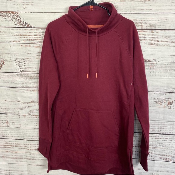 tek gear Dresses & Skirts - TEK GEAR MAROON COWL NECK SWEATER DRESS